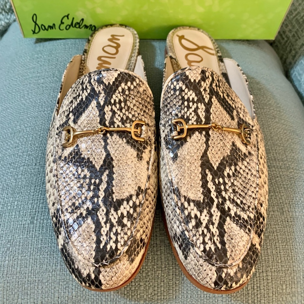 Size 7 Sam Edelman Linnie bit mule loafer.